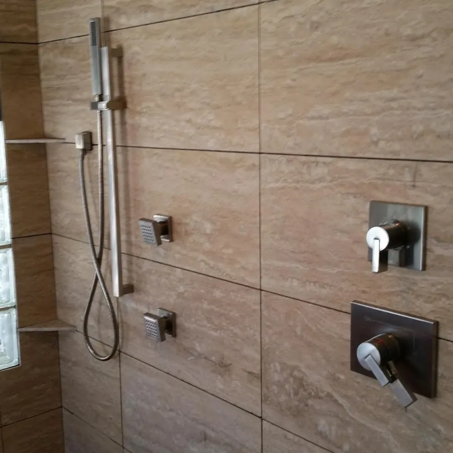 Shower fixture installation for Water Heater Replacement in Lincolnton